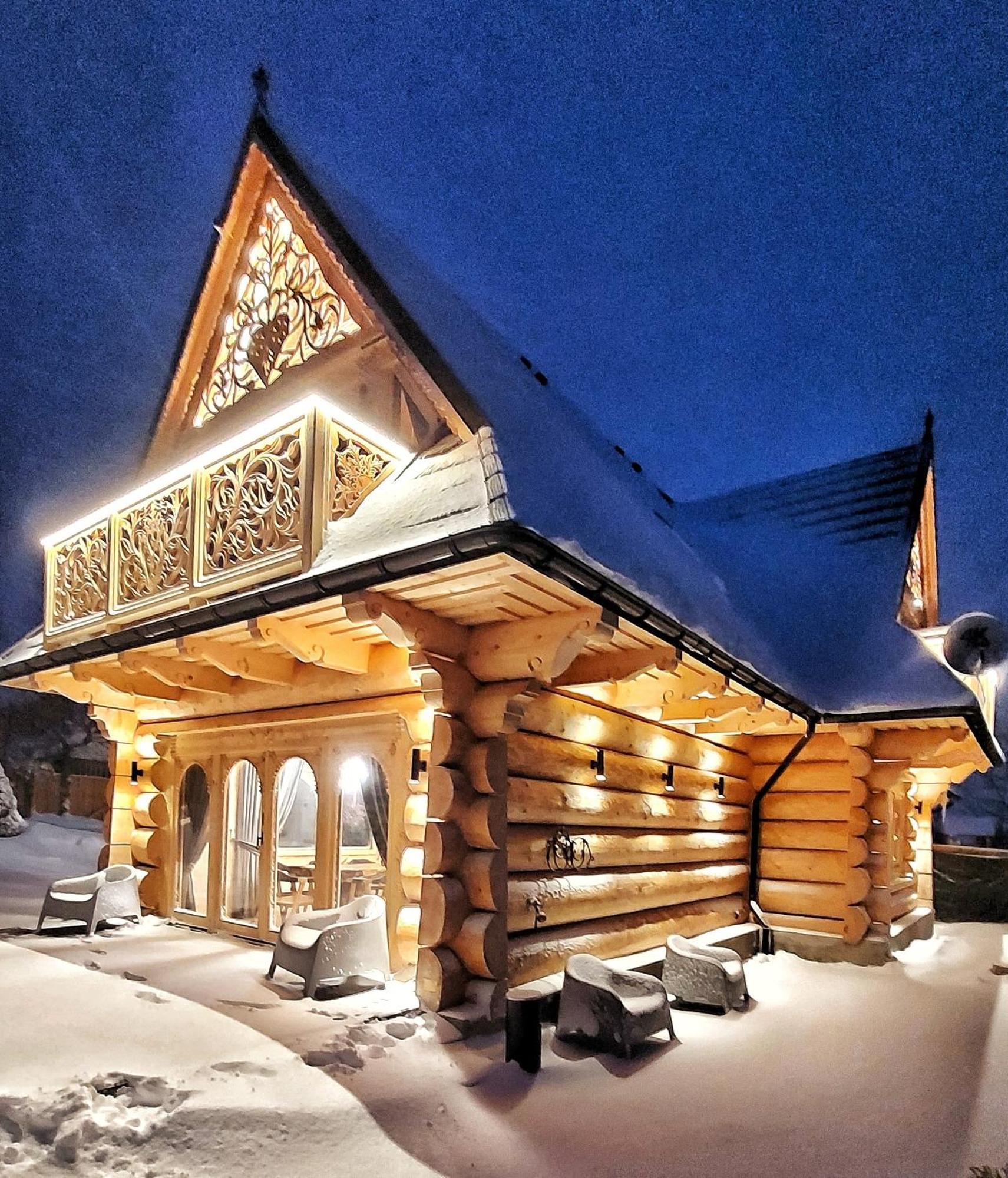 Bajkowa Chata 3 Magiczne Domki Jacuzzi Murzasichle Εξωτερικό φωτογραφία